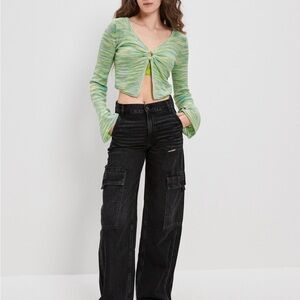 AE BELL SLEEVE RING-FRONT CAMI